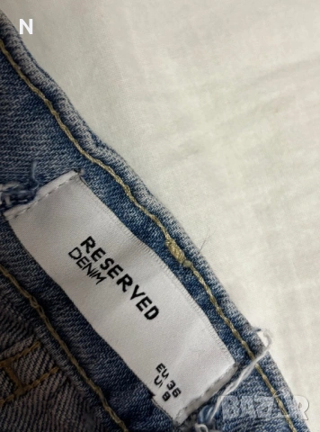 Дънкова пола шорти на Reserved, снимка 11 - Къси панталони и бермуди - 53113571