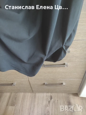 Черна рокля Junona трико, снимка 4 - Рокли - 51147905