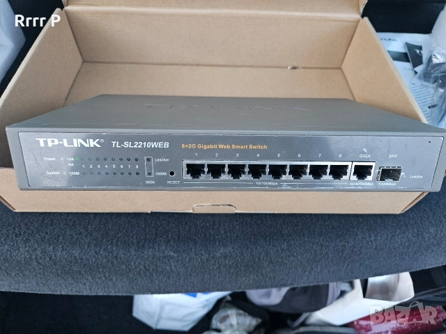 Суич TP-Link 2210WEB