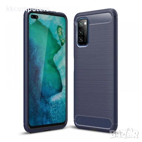 Huawei Honor View 30/View 30 Pro/V30/V30 Pro Удароустойчив Carbon Fiber Калъф и Протектор, снимка 4 - Калъфи, кейсове - 52506987
