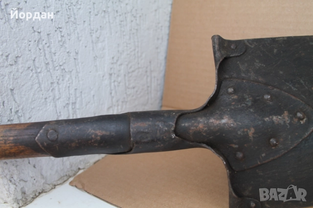 Немска военна лопатка WWI(първа световна война), снимка 10 - Антикварни и старинни предмети - 51811224