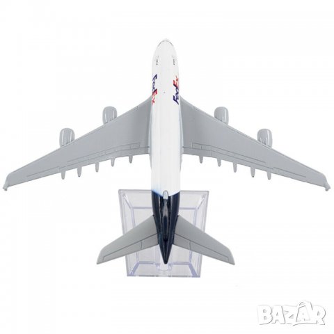Еърбъс 380 самолет модел макет FedEx метален A380 куриер товарен, снимка 3 - Колекции - 35983918