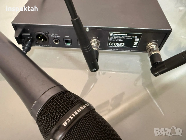 Sennheiser ew 100-945 G3-1G8 1785-1800MHz, снимка 8 - Микрофони - 53719885