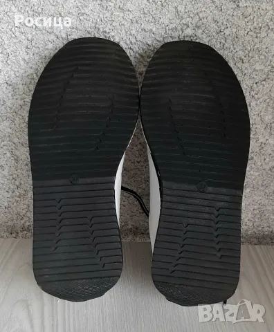 Дамски бели спортни обувки естествена кожа 37, снимка 4 - Маратонки - 49916931