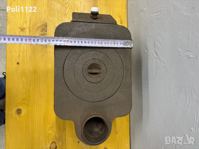 Автентична стара чугунена печка на дърва – ретро / антикварна, снимка 10 - Антикварни и старинни предмети - 53390617