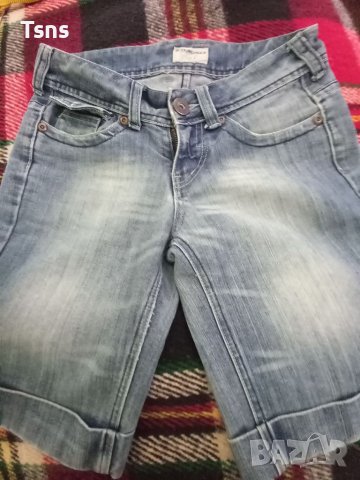 къси дънкови шорти, снимка 2 - Къси панталони и бермуди - 40726971