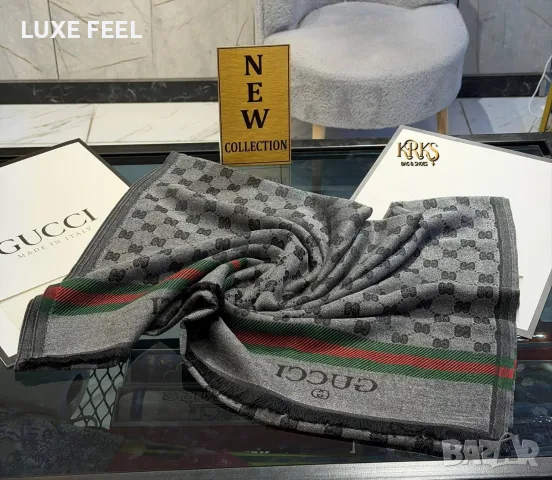 Gucci ✨ Burberry ✨ Guess ✨ Дамски Шалове , снимка 8 - Шалове - 56328985