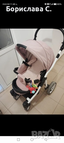 Бебешка количка 3в1, снимка 6 - Детски колички - 53787813