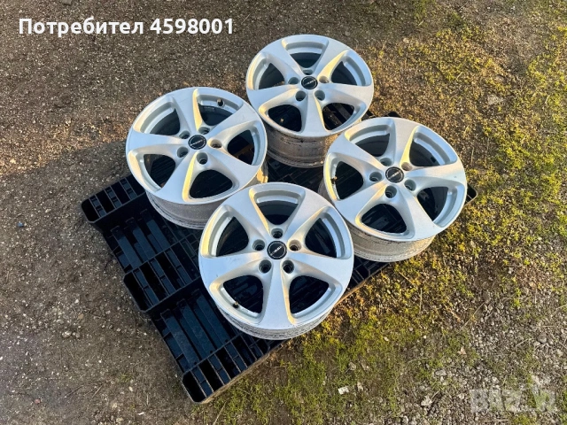 4бр.Алуминиеви джанти 16цола 5x108 Borbet за Ford Kuga,Focus,C-Max,Connect,Volvo, снимка 3 - Гуми и джанти - 53747298