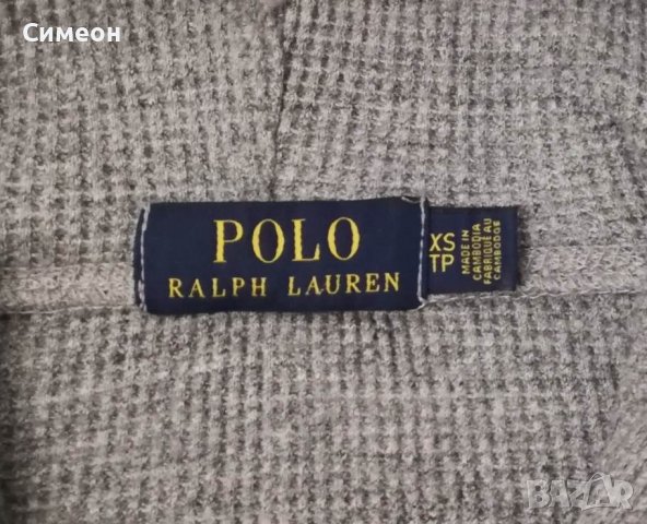 POLO Ralph Lauren Sweatshirt оригинално горнище XS памучен суичър, снимка 3 - Суичъри - 39056704