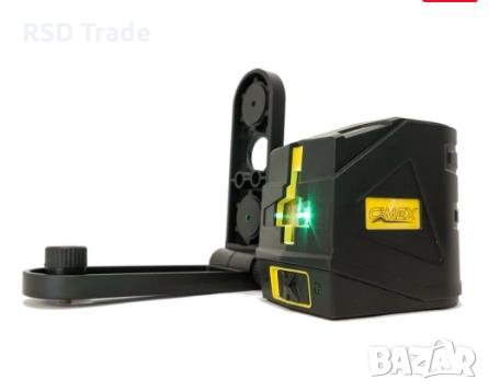 Линеен лазерен нивелир със зелен лъч CIMEX SL10B-G, снимка 5 - Други машини и части - 40999185