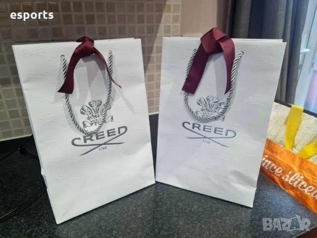 Подаръчна бутикова торба Creed gift bag - 31cm x 21cm , снимка 1 - Други - 35803731