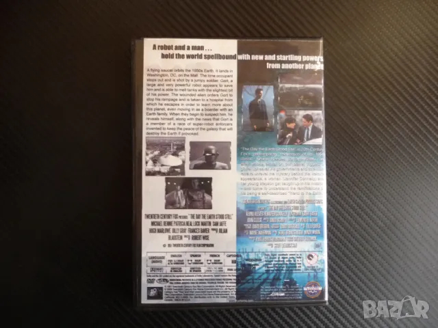 Денят, в който земята спря DVD филм Киану Рийвс фантастика човечество, снимка 3 - Други жанрове - 47652771