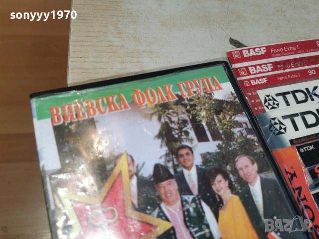 ВИЕВСКА ФОЛК ГРУПА-ORIGINAL VHS VIDEO TAPE 1503261843, снимка 12 - Други музикални жанрове - 53849483