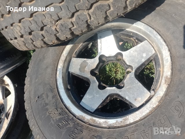 15-ки 6×139.7, снимка 2 - Гуми и джанти - 41933177