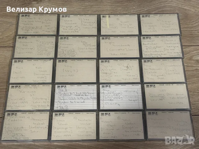 120 броя аудио касети, снимка 2 - Аудио касети - 55835794