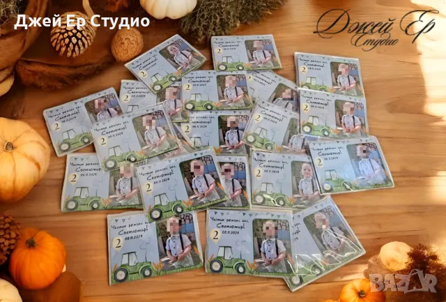 Магнитчета - подаръци за гости, снимка 3 - Сватбени аксесоари - 48106432