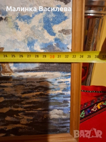 картина маслени бои , снимка 5 - Антикварни и старинни предмети - 53386256