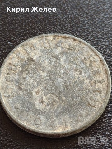 Две монети 2 райхспфенинг 1937г. / 10 райхспфенинг 1941г. Трети райх с СХВАСТИКА редки 31576, снимка 11 - Нумизматика и бонистика - 40649195