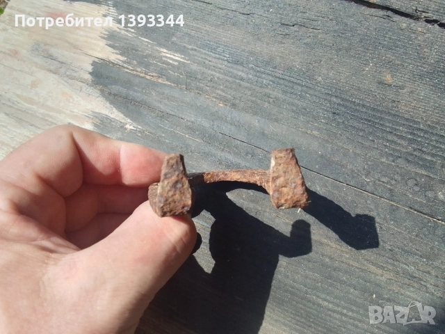 Подкова, Малка подкова за декорация, Подкова за щастие, Стара подкова за късмет, снимка 5 - Антикварни и старинни предмети - 51451680