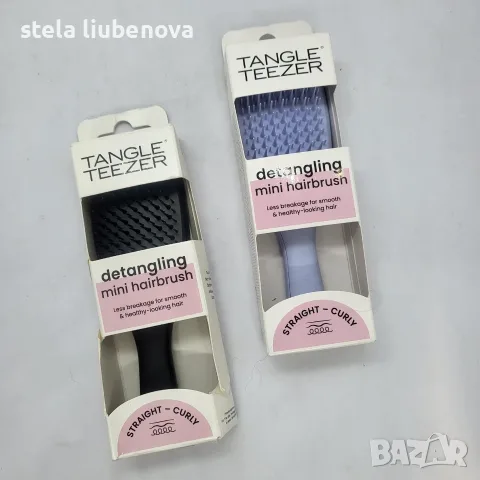 Tangle Teezer НОВИ мини четки с дръжка The Wet Detangler Mini, снимка 3 - Други - 56205271