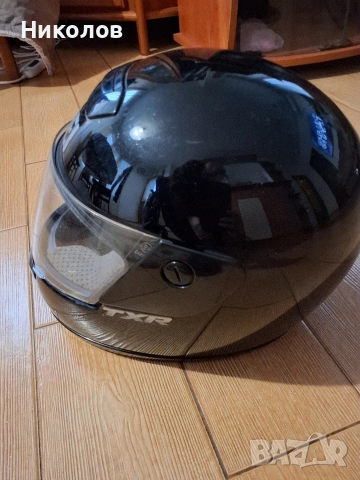 КАСКА SHOEI TXR + КОЖЕНИ МОТО РЪКАВИЦИ, снимка 2 - Аксесоари и консумативи - 53409854