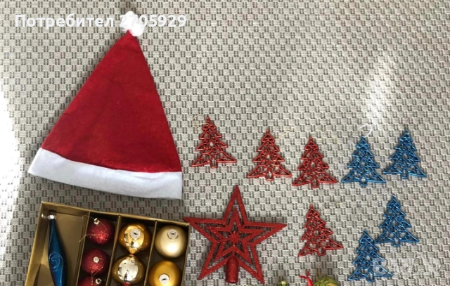 Цялостна Коледна украса/декорация за елха и др., снимка 10 - Декорация за дома - 51511718