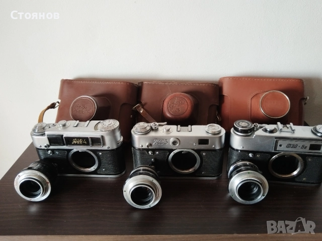 Камери ФеД/FED 3,ФеД/FED 4,ФеД /FED 5, ФеД/FED 5B , снимка 14 - Фотоапарати - 36551119