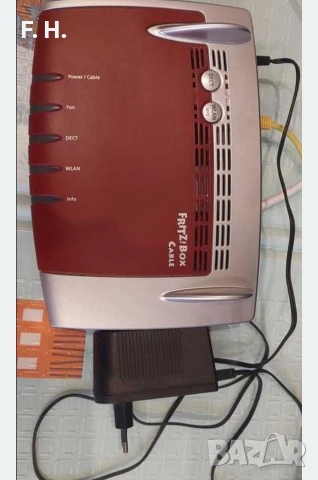 Wifi рутер FRITZ!Box 6490 Cable (DVB-C) - кабелна телевизия, снимка 2 - Рутери - 53619610