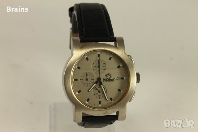 MAGNAT Питбул Мъжки Кварцов Хронограф Немски, снимка 2 - Мъжки - 41657489