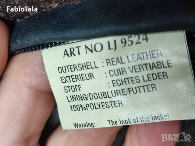 Pall Mall leren motor jacket M, снимка 6 - Якета - 47332695