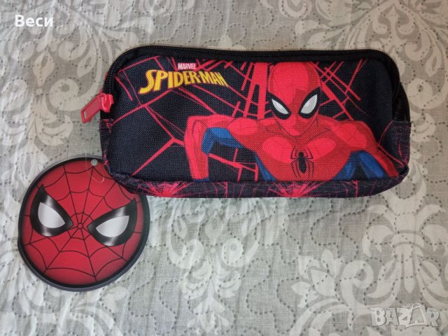 Ученическа раница на Spiderman в комплект с аксесоари , снимка 5 - Раници - 41364412