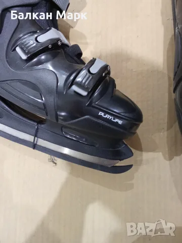 Кънки за лед Playlife Ice Skate Cyclone – Размер 41 (26.6 см), снимка 2 - Ролери, кънки - 56162730