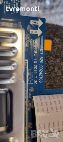 Motherboard Juc7.820.00242703 FOR CHiQ U43H7L, снимка 4 - Части и Платки - 36066227