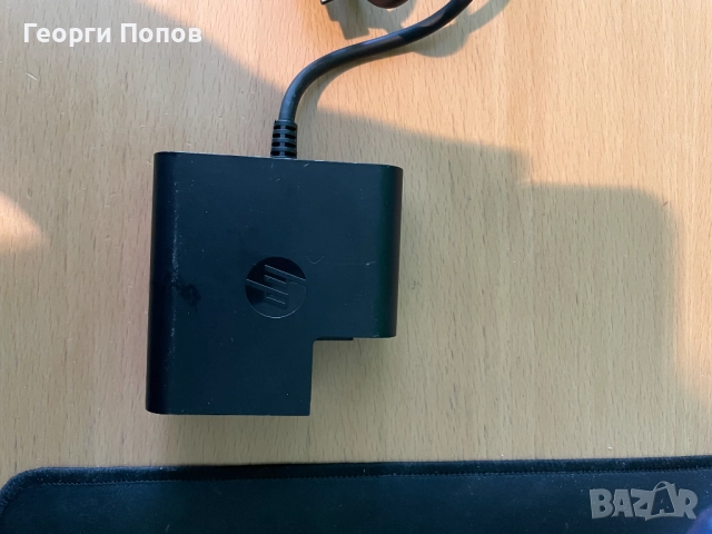 HP - USB Type - C, 65W Adapter - Оригинално зарядно за лаптоп, снимка 2 - Кабели и адаптери - 51486008