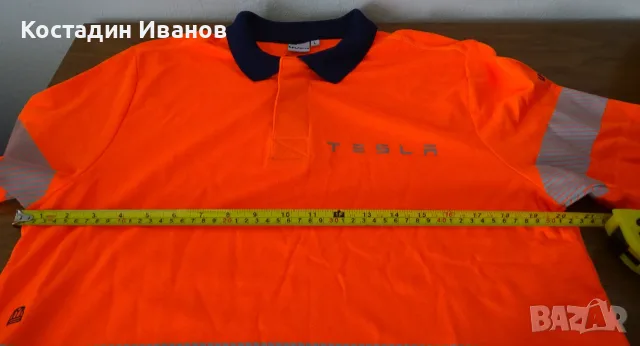Оригинална Tesla Factory мъжка работна поло блуза Тесла, снимка 8 - Блузи - 55844844