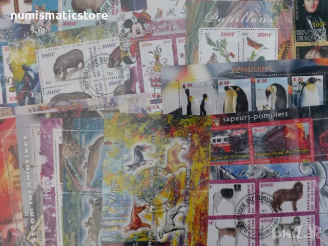 Пакет от 515 блока - Африкански държави, различни, тематични - 2022 година, снимка 3 - Филателия - 48634652