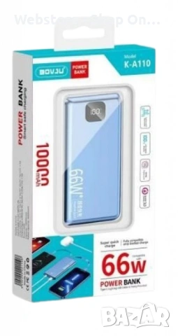 Преносима батерия 10000mAh 66W K-A110