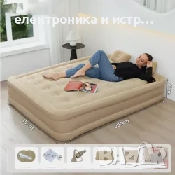 Надуваем матрак 200\150\40см. , снимка 2 - Матраци - 53268835