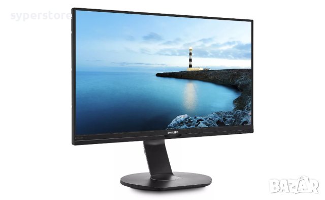 Mонитор 27" QHD PHILIPS 272B7QUPBEB/00 2560 x 1440 при 75 Hz* W-LED USB-C  Ultra Wide-Color, снимка 1 - Монитори - 41616275