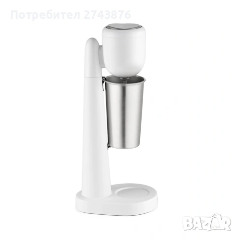 Фрапе миксер стоящ Muhler FMX-277S, 100W, Метална чаша, снимка 3 - Миксери - 44640929