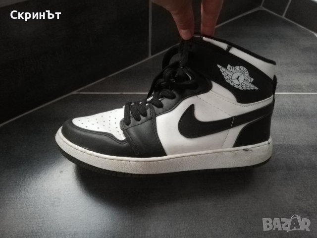 Jordan 1 Retro High 85 Black and White, реплика
