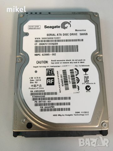 Хард диск - Hdd Seagate 500GB