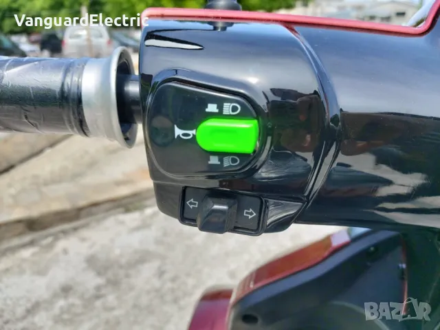 Електрическа Четириколка FM4 LUX 1500W - Червена, снимка 4 - Мотоциклети и мототехника - 42256307