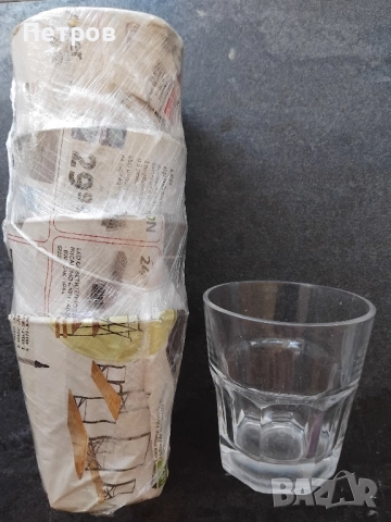 Стъклени чаши 4 броя