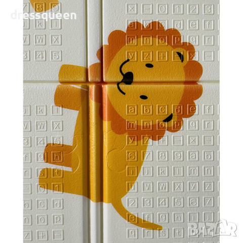 4143 Сгъваемо детско килимче за игра, топлоизолиращо 180x150x1cm, снимка 8 - Други - 44615616