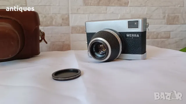 Стар механичен фотоапарат - WERRA 1 - 1955г. - Made in GDR , снимка 2 - Антикварни и старинни предмети - 47711757