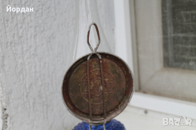 Стара газена лампа, снимка 5 - Декорация за дома - 36134387