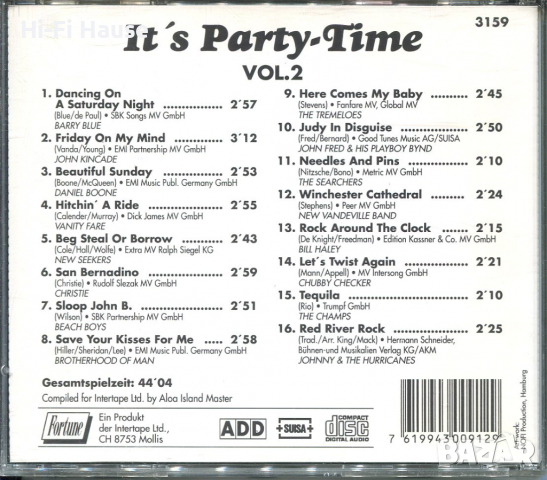Its Party Time vol 2, снимка 2 - CD дискове - 36241750