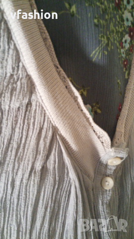 Ефирна дамска жилетка /дълъг елек/, снимка 5 - Елеци - 36368476